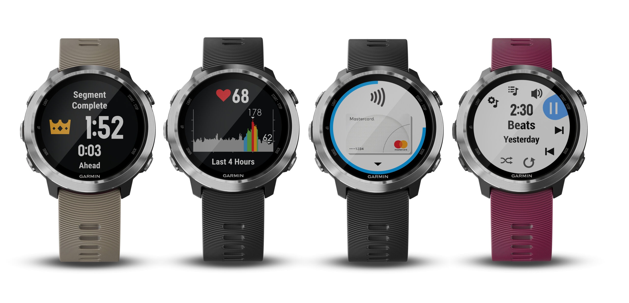Garmin® presenterar Forerunner 645 Music – en löparklocka med GPS, integrerad musik och Garmin Pay