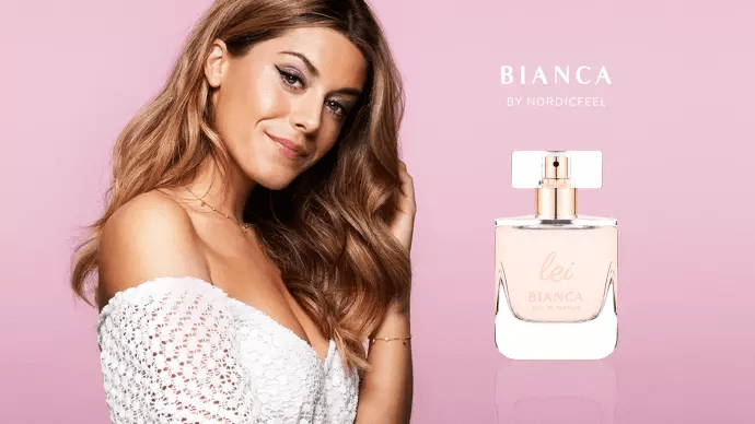 Bianca Ingrosso lanserar parfym tillsammans med NordicFeel