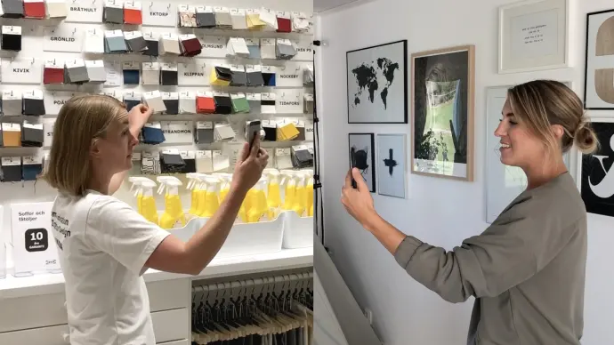 Träffa IKEA i mobilen – få kundservice via video