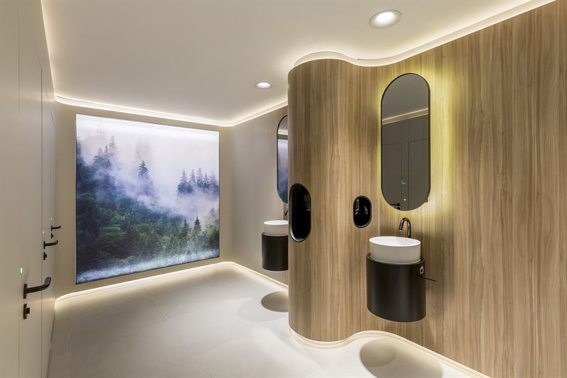 Gallerian lanserar nytt smart toalettkoncept som berättar hur du mår