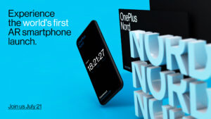 OnePlus Nord debuterar med världens första Smartphone AR-lansering den 21 juli