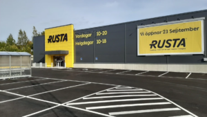 ​Rusta öppnar sitt hundrade varuhus i Sverige 3