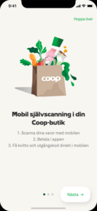 Coop inleder utrullning av mobiltjänsten Scan & Pay 3