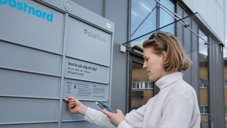 PostNord och HSB Göteborg i samarbete med paketboxar