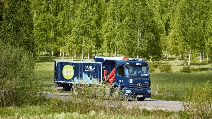 Dahl logistik satsar på biogas och el – ett första steg för ett fossilfritt Sverige