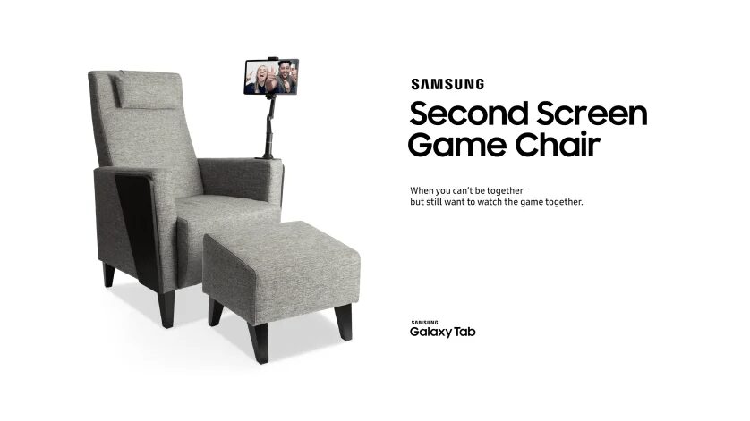 Samsung lanserar Samsung Second Screen Game Chair