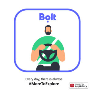 Bolt expanderar med ny app i AppGallery – Bolt Driver