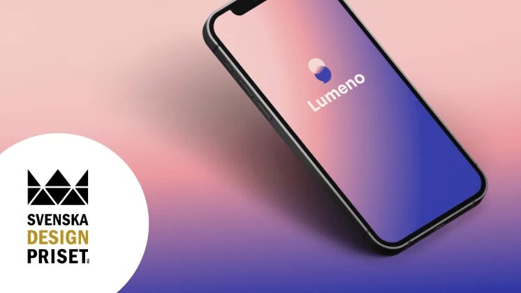 Appen Lumeno och Sticky Beat är nominerad till Svenska Designpriset 2021