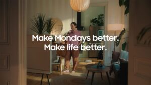 Samsung vill göra din måndag bättre i ny varumärkeskampanj