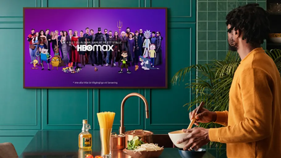 HBO Max lanseras i Samsungs Smart TV i Norden