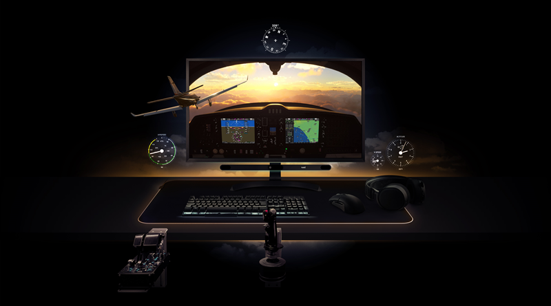 Microsoft Flight Simulator förbättrar spelupplevelsen med Tobiis eye- och headtracking