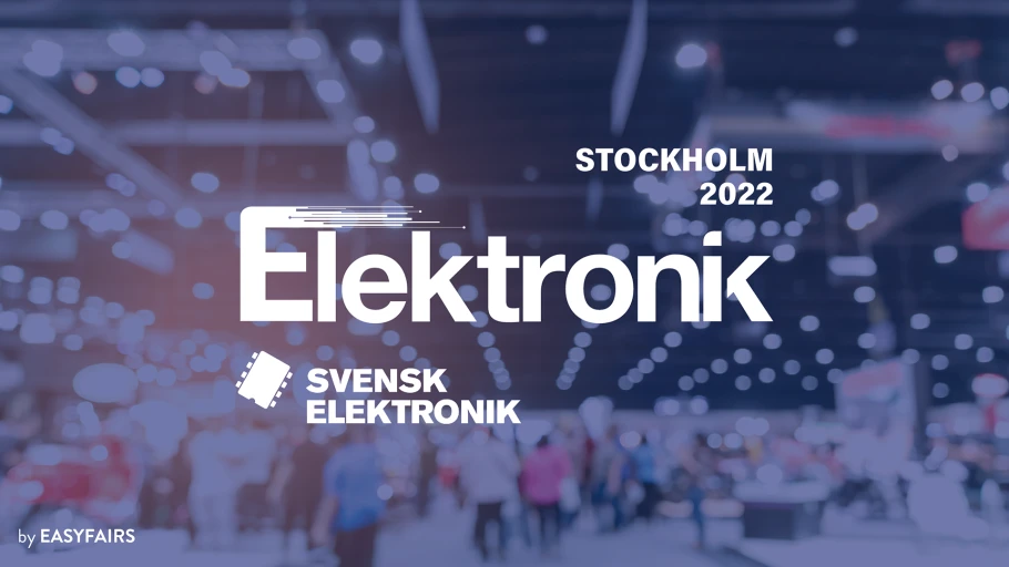Elektronikmässan i Stockholm flyttar fram till 15-16 juni 2022