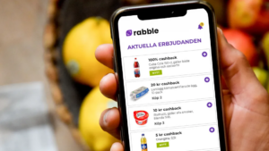 Rabble lanserar app för cashback på matvaror i Sverige