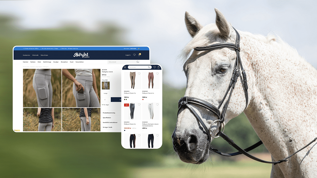 Lanserar ny e-handel för hästsport