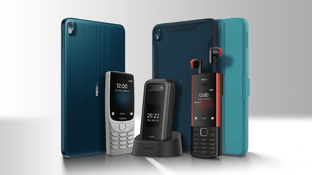 Nokia presenterar tre nya ikoniska mobiltelefoner samt robust surfplatta