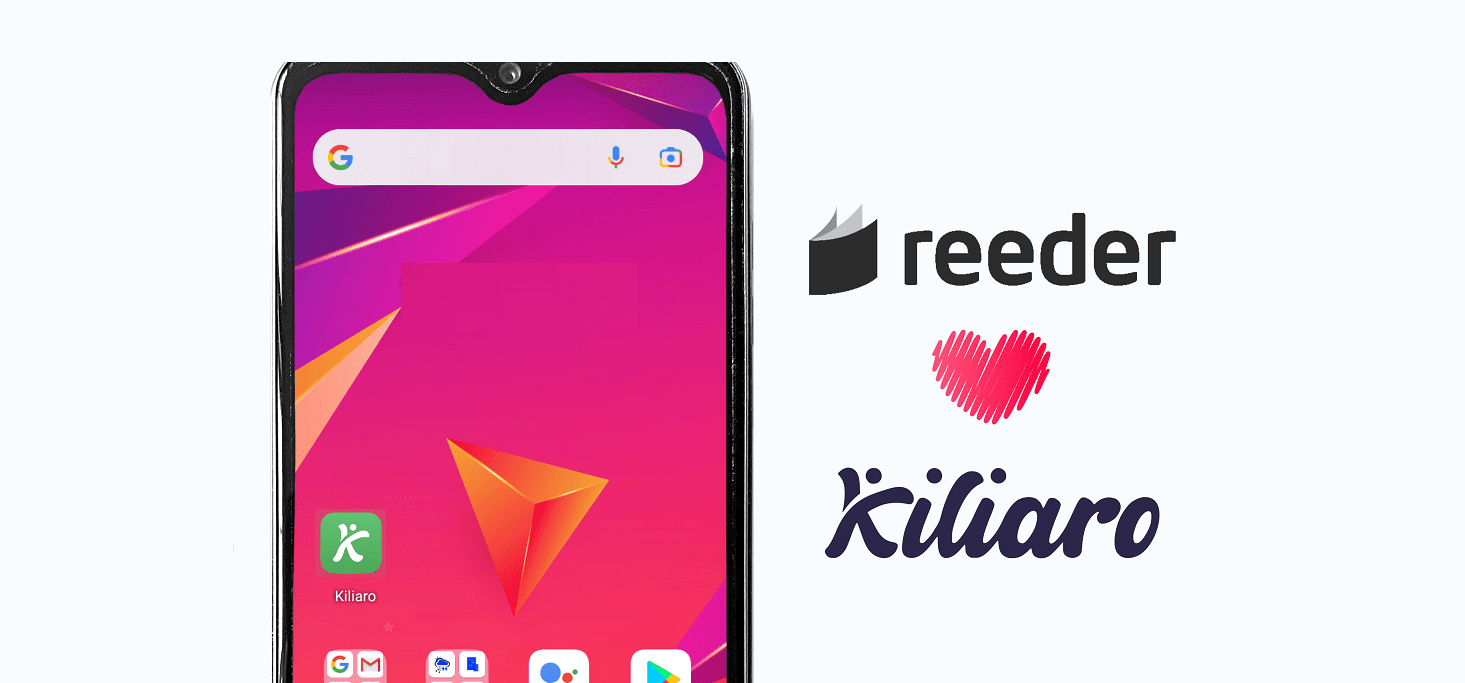 Kiliaros app förinstalleras i miljontals smartphones