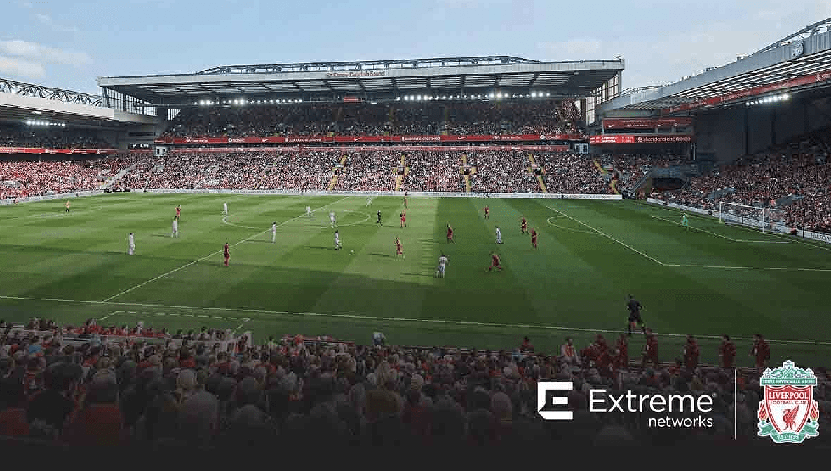 Verizon Business implementerar Extremes nätverkslösningar på Liverpool Anfield Stadium