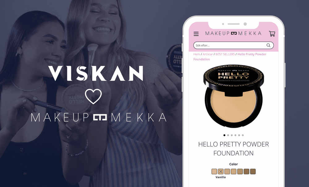 Makeup Mekka expanderar på en fjärde marknad med hjälp av Viskan