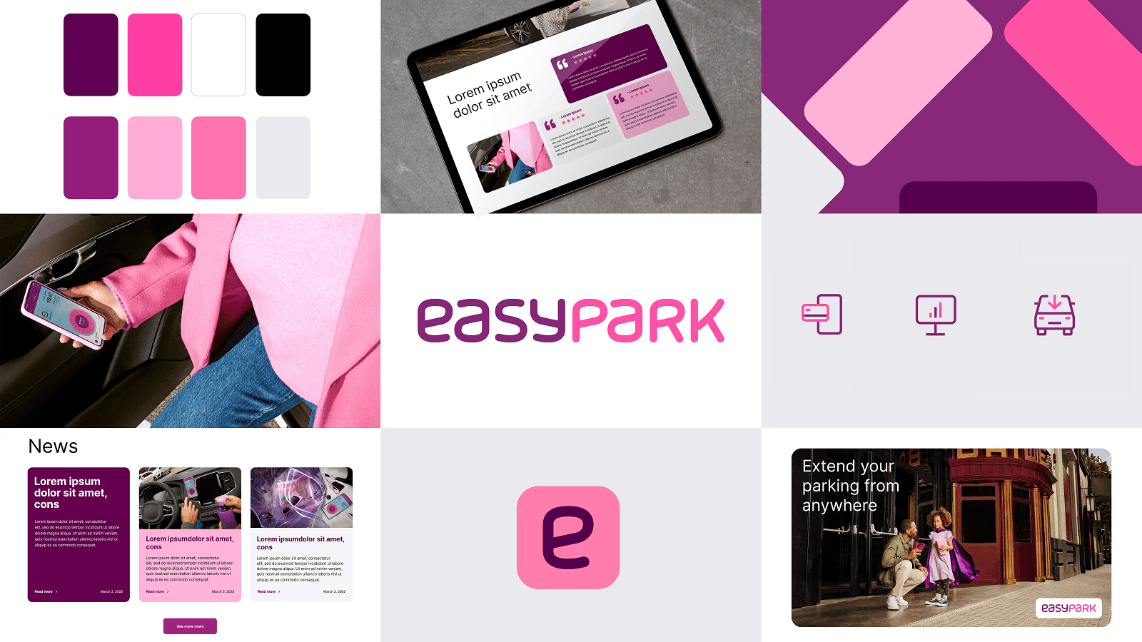 Easypark presenterar ny visuell identitet
