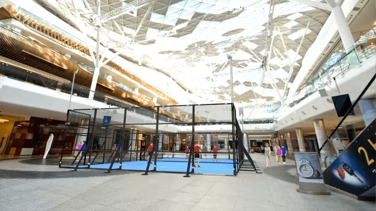 Game4Padel, Instantpadel och ikoniska sportlegender intar Europas största shoppingcenter, Westfield i centrala London