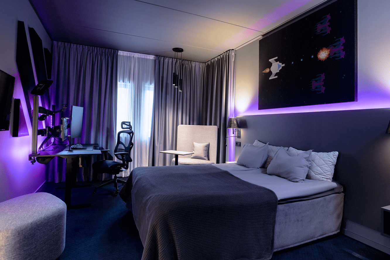 Telia och Nordic Choice Hotels först i Norden med hotellrum för alla gamers