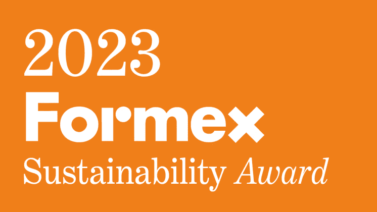 Nio bidrag nominerade till Formex Sustainability Award