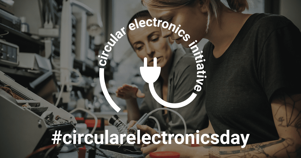 Circular Electronics Day uppmanar till ökad livslängd för elektronikprylar