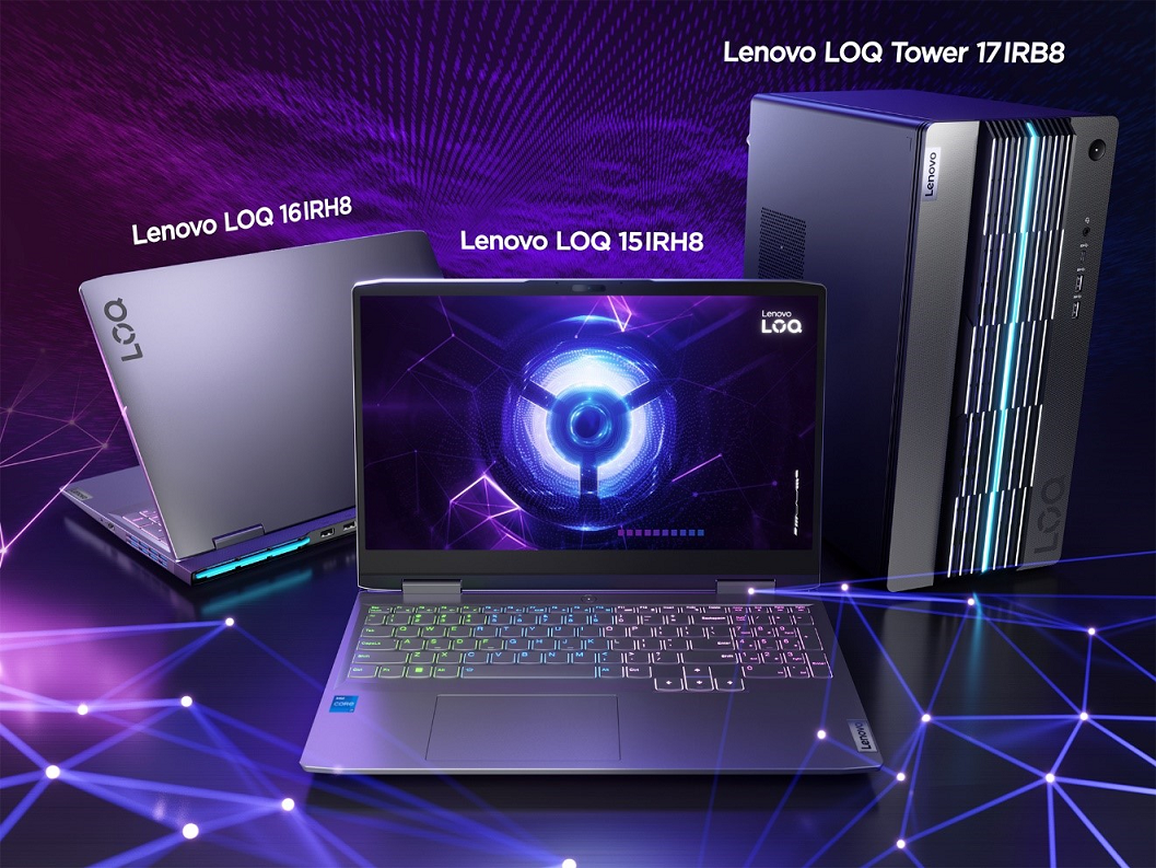 Idag presenteras det nya märket Lenovo LOQ med gaminglaptops och Tower PC för nya spelare