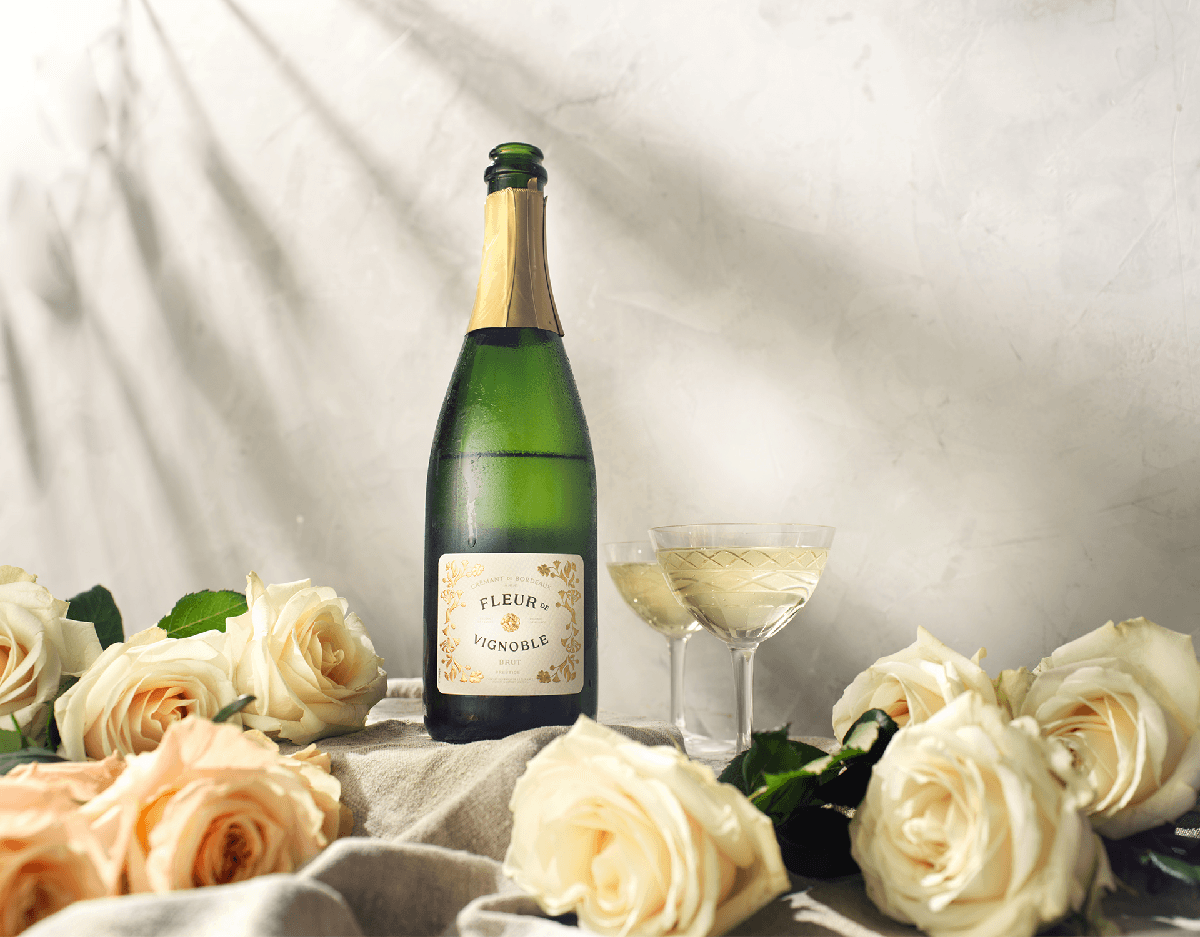 Frisk och elegant Crémant med bubblande smak av Frankrike