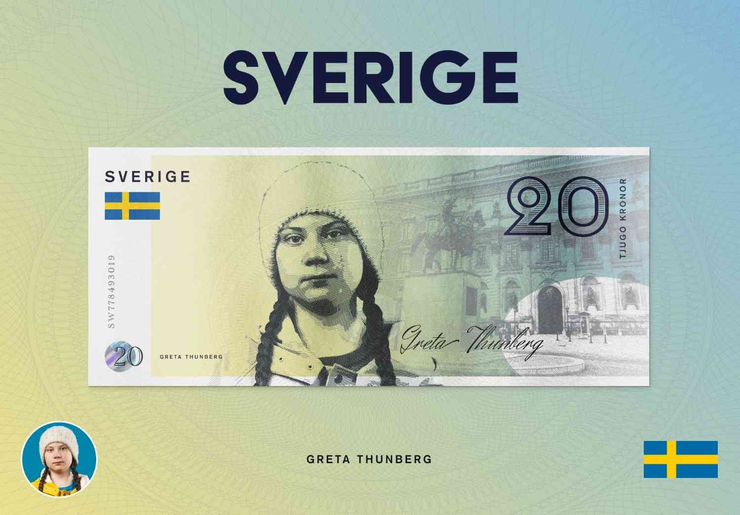 Alternativa sedlar – så hade våra pengar sett ut med våra mest populära kändisar