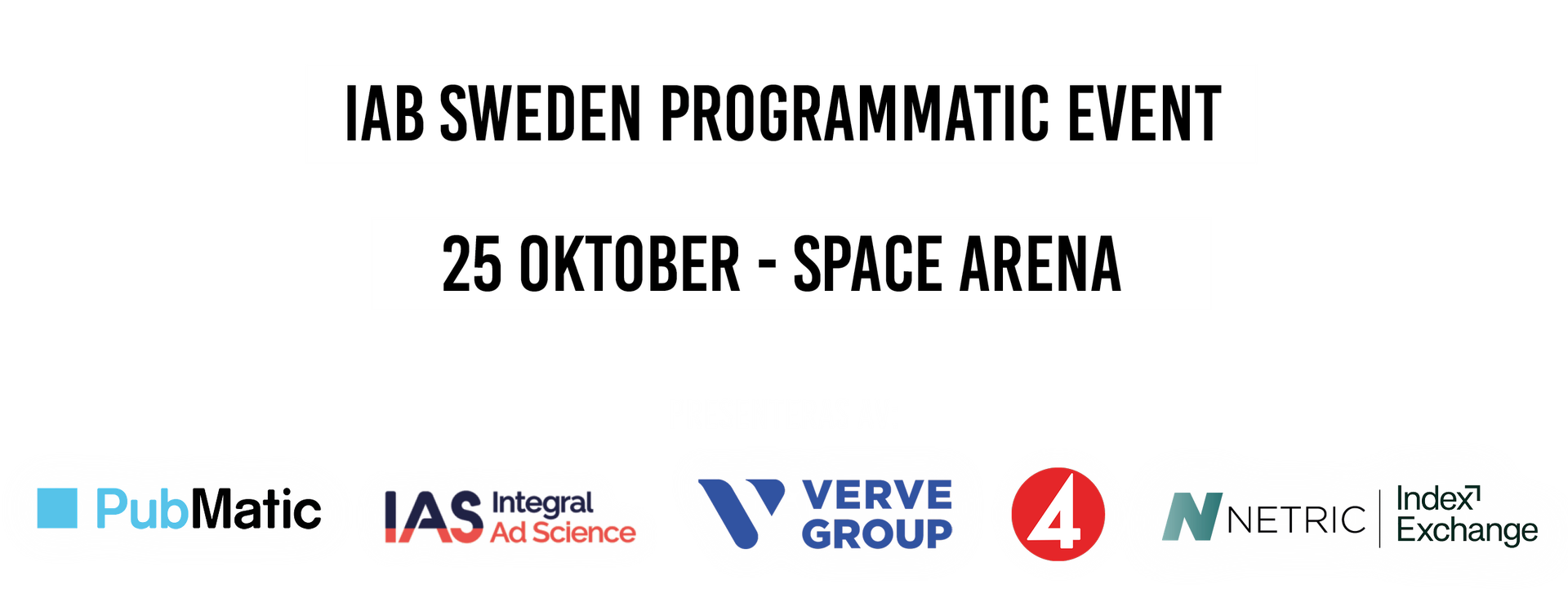 IAB Sweden Programmatic Event 2023