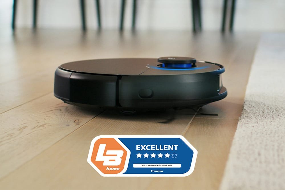 Innobot robotdammsugare har fått betyget "utmärkt" av L&B Home