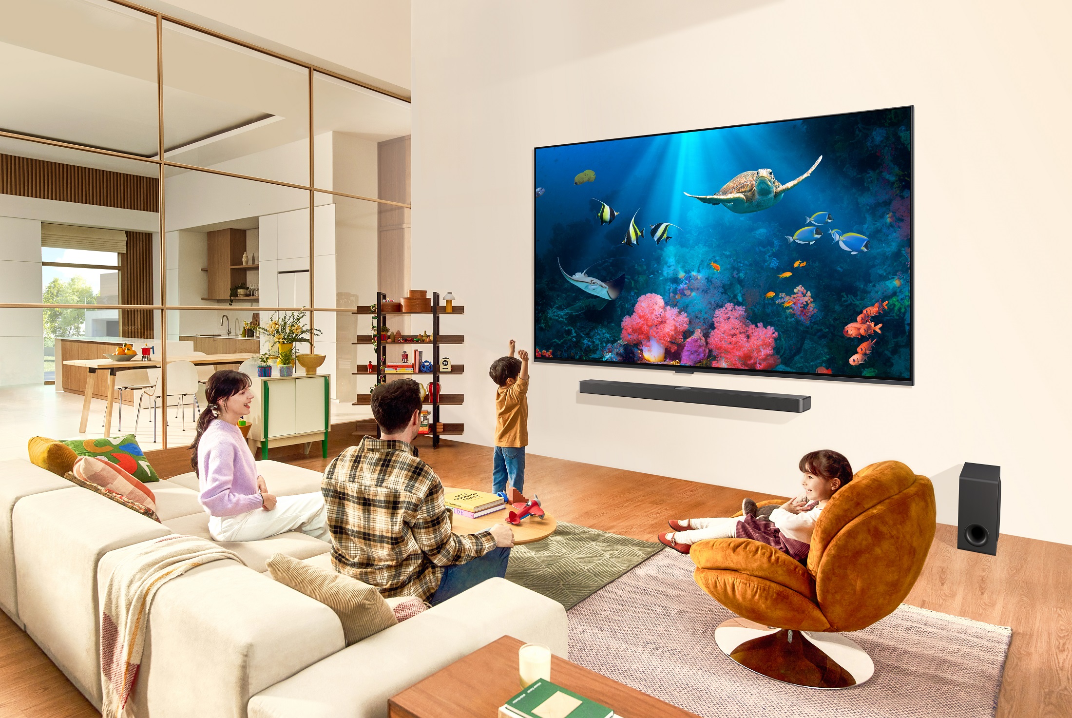 LG presenterar 2024 års audiovisuella upplevelse: OLED, QNED och soundbars
