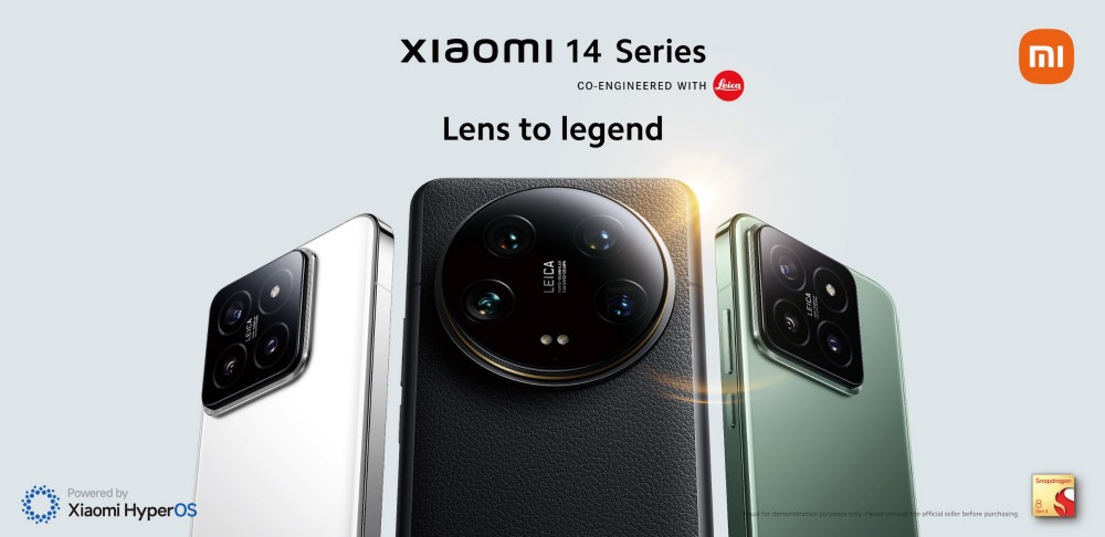 Xiaomi 14-serien lanseras globalt med nästa generations Leica-optik
