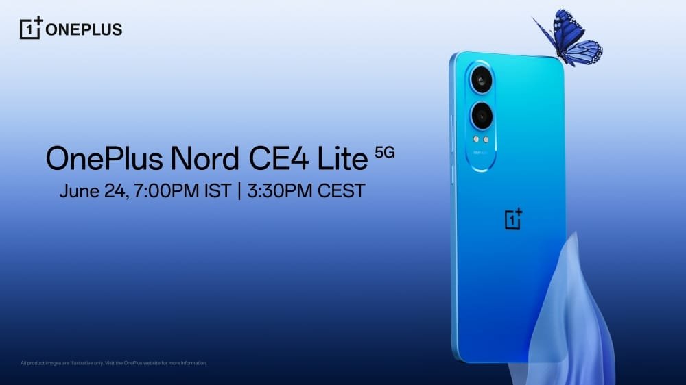 OnePlus Nord CE4 Lite 5G lanseras den 24 juni