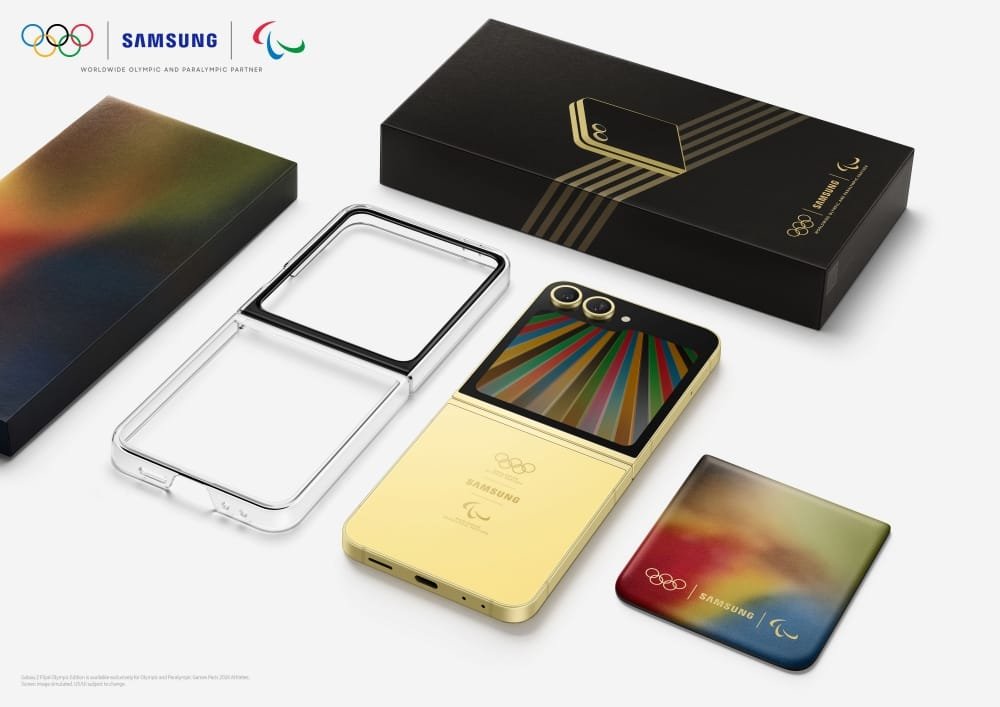 Samsung presenterar exklusiv Galaxy Z Flip6 Olympic Edition för OS-atleterna i Paris 2024