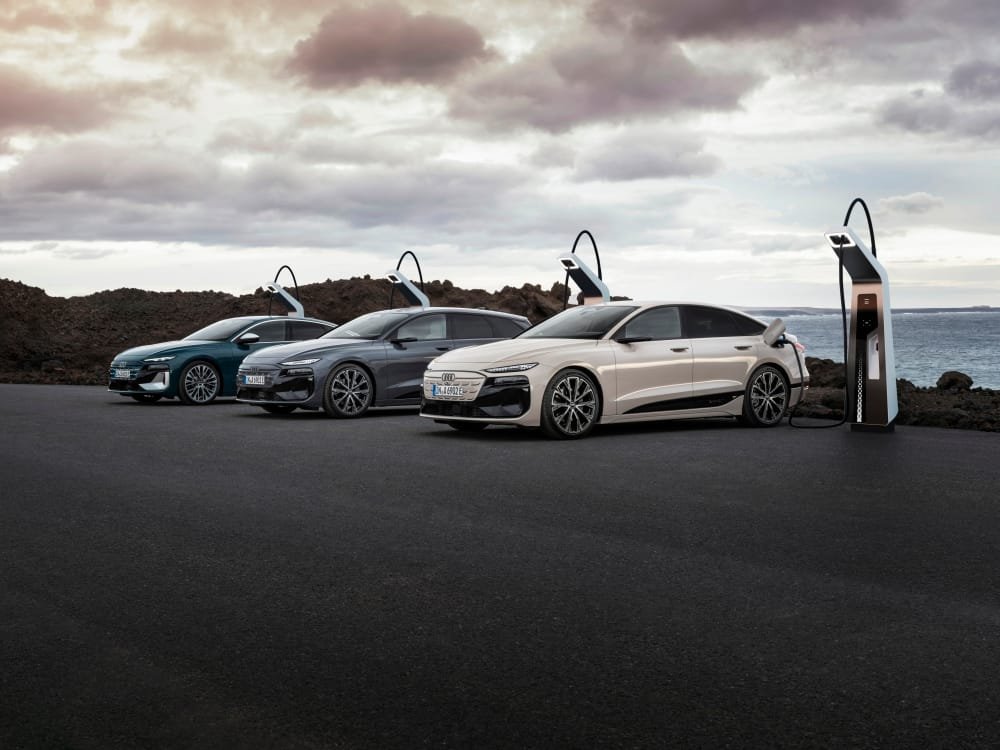 Premiär för eldrivna Audi A6 e-tron. Ny standard med aerodynamisk design och lång räckvidd.