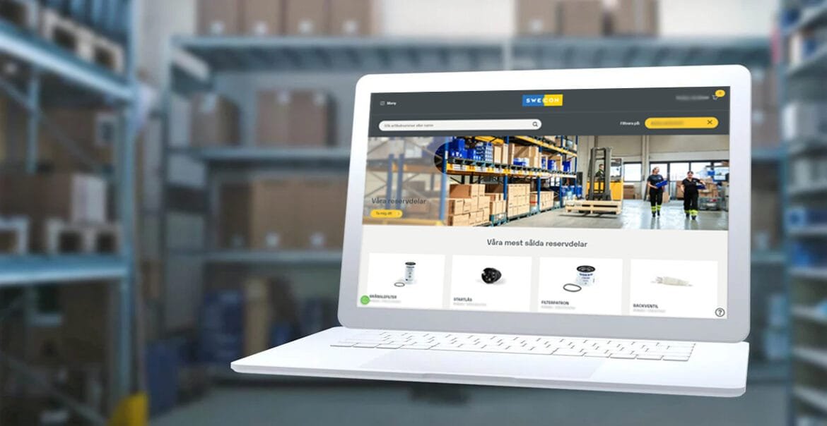 Allt fler upptäcker Swecons nya e-handel
