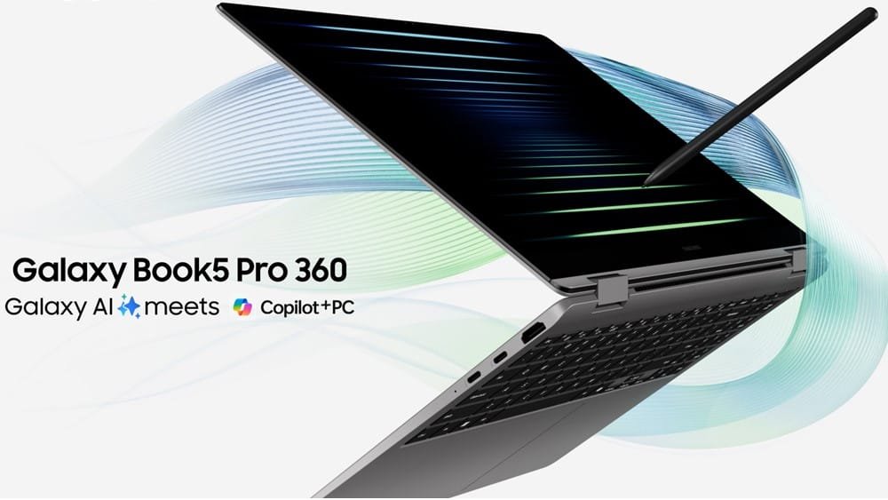 Samsung lanserar Galaxy Book5 Pro 360 – ny AI-PC