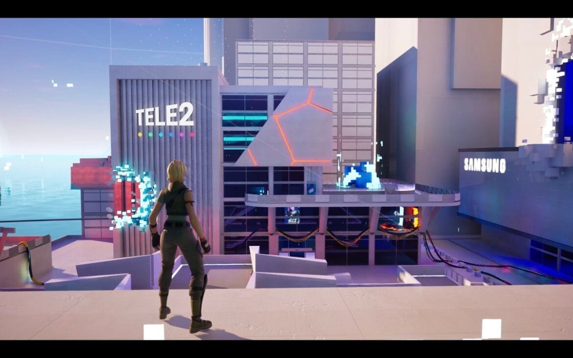 Tele2 lanserar Nordens första träningsbana i Fortnite