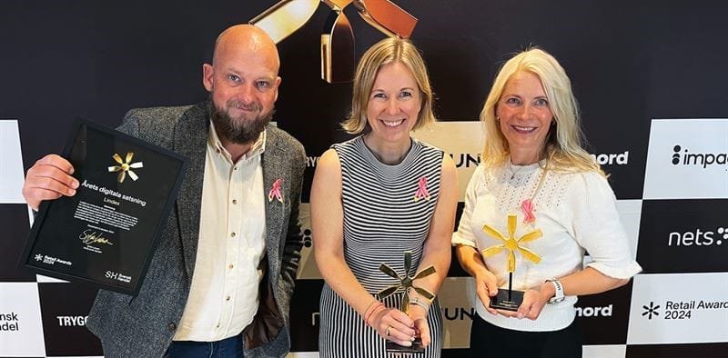 Lindex vinner Årets digitala satsning och Susanne Ehnbåge är Årets ledare