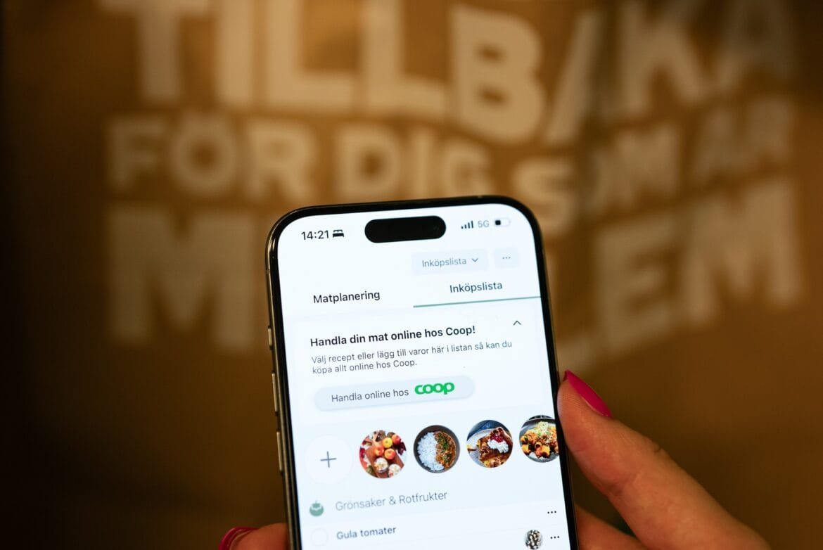 Coop lanserar personlig matkasse tillsammans med SmakShare och Northfork