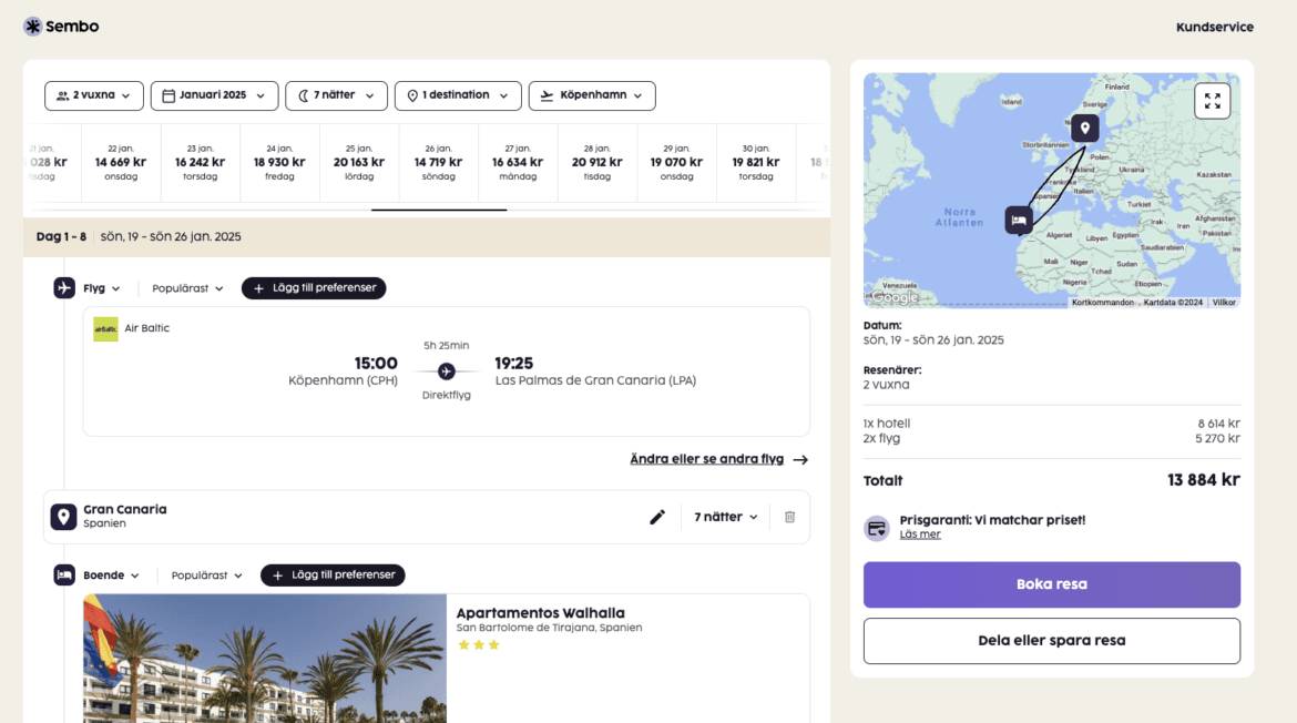 Sembo Har Startat Reserevolutionen – Världens Mest Flexibla Reseplattform är Här