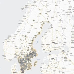 Nu täcker Tre 80 procent av befolkningen med 5G