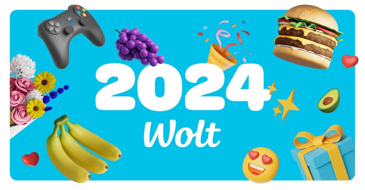 Wolt 2024 – Så har svenska folket använt plattformen under året