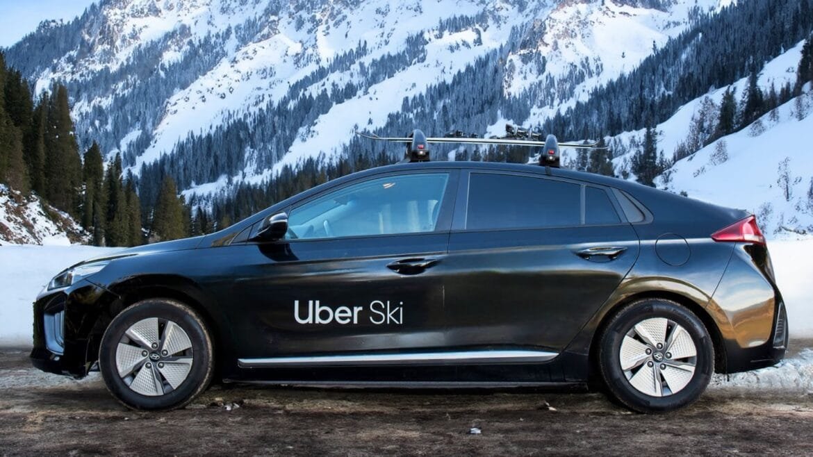 Uber Ski lanseras i Sverige med intåget av Uber i Åre & Östersund