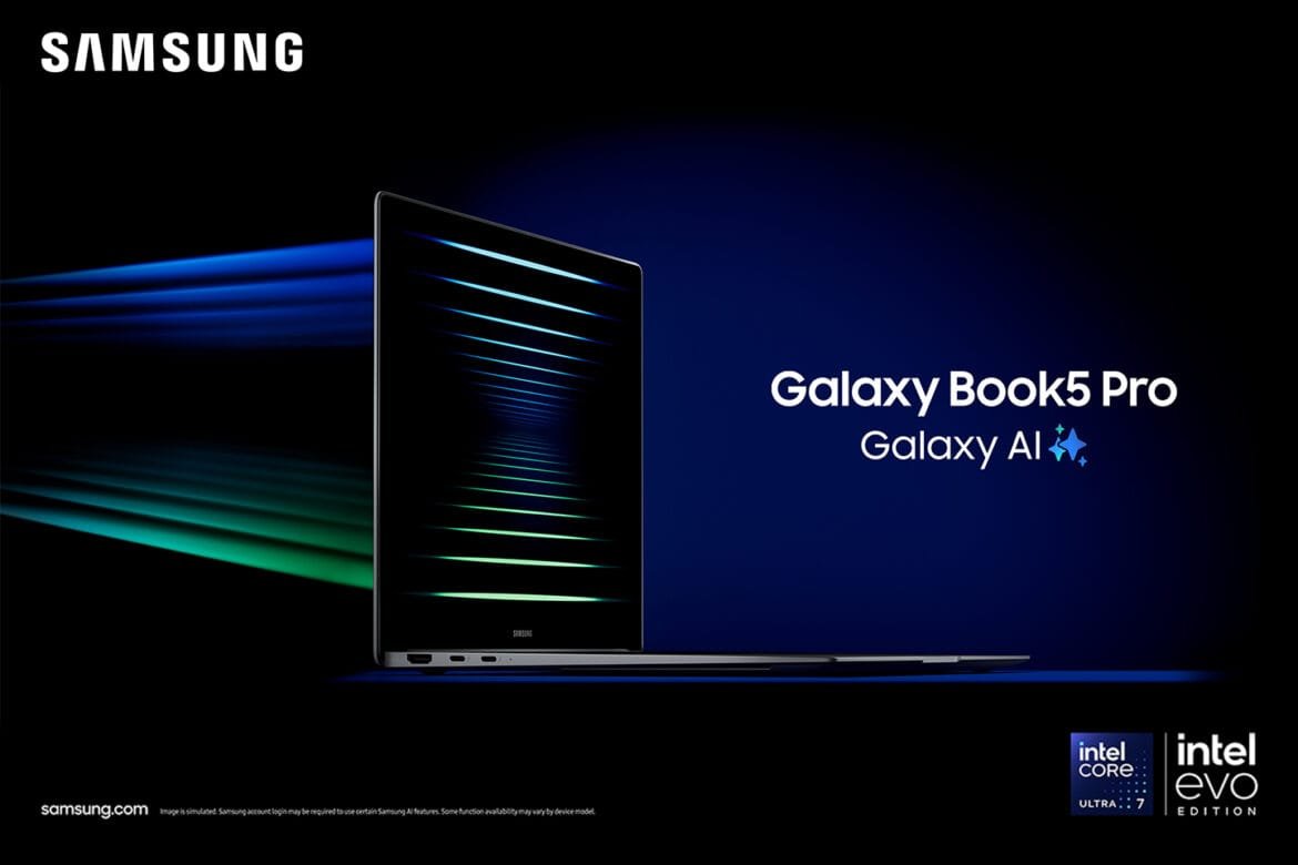 Samsung breddar AI-PC-sortimentet med nya Galaxy Book5 Pro och Galaxy Book5 360