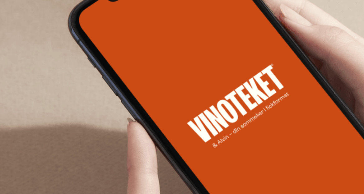Vinoteket lanserar innovativ vin-app – med AI-sommelier dygnet runt