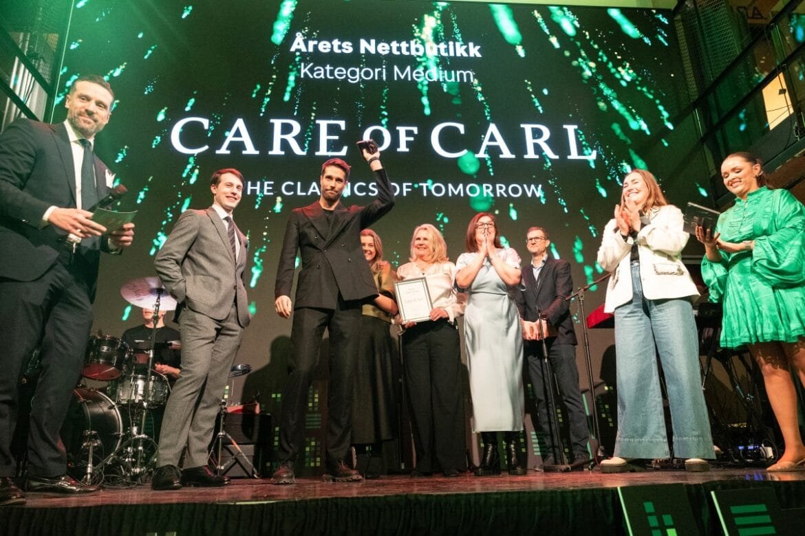 Svenska Care of Carl vinner nordiskt näthandelspris