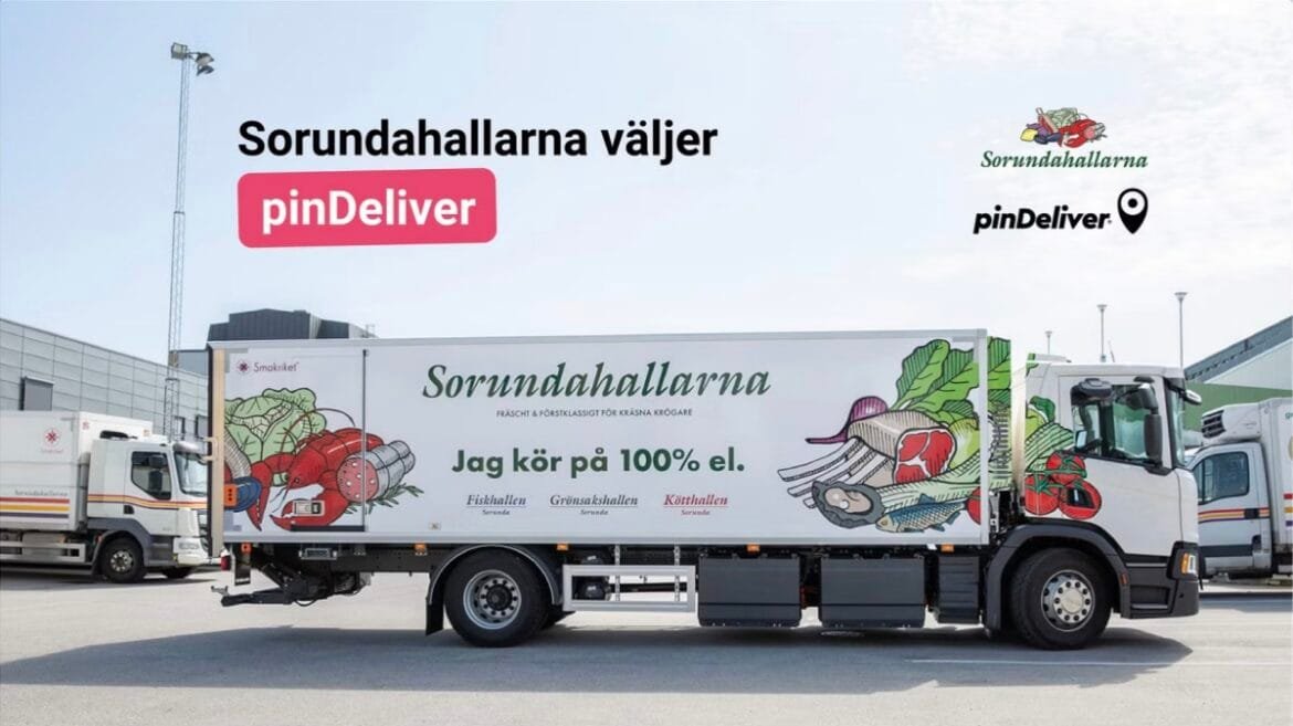 Sorundahallarna väljer pinDeliver